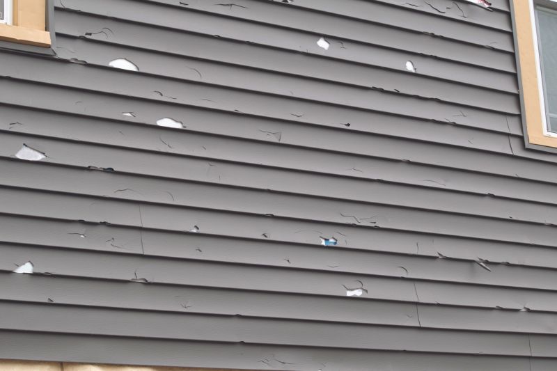 Crack Repair in Vinyl Siding